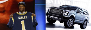 Illustration for article titled What car is that NFL player? NFC West edition